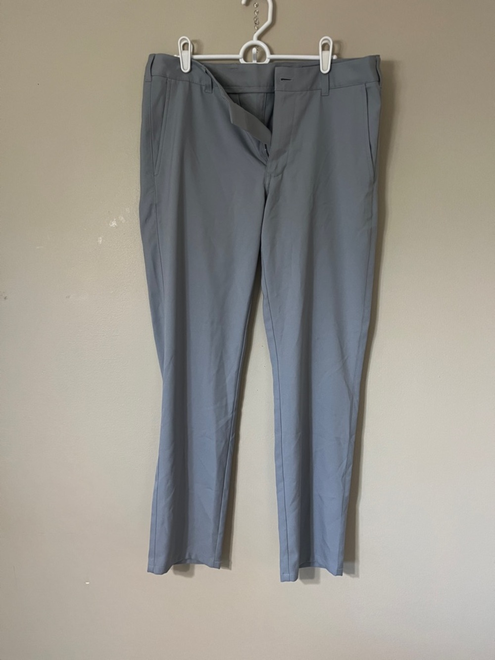 Mizzen+Main Light Gray Men's Dress Pants – Tailored Straight